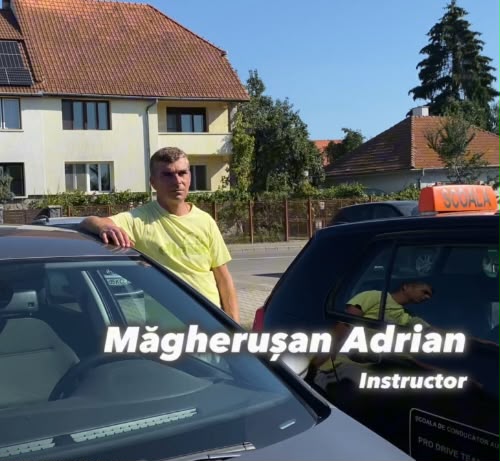 Măgherușan Adrian — Instructor auto Pro Drive Team