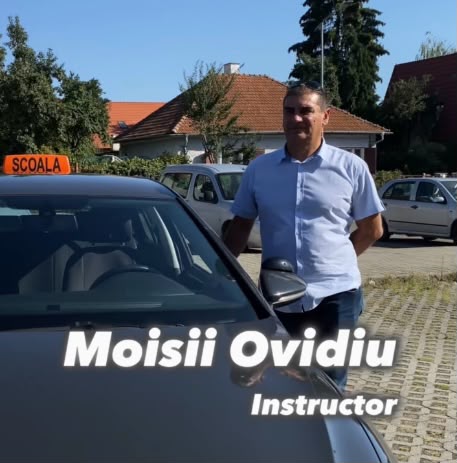 Moisii Ovidiu — Instructor auto Pro Drive Team